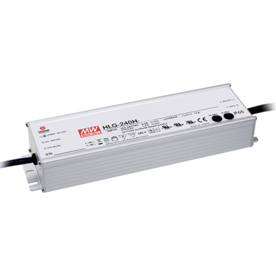 LED Driver Mean Well 24V 240W IP67 Dimbar