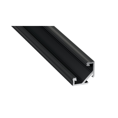 Hörnprofil svart LUMINES C 45gr 17x17mm 2m