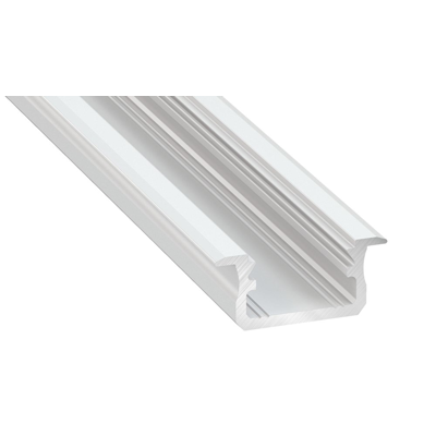 Infälld profil vit LUMINES B 16x9mm 2m